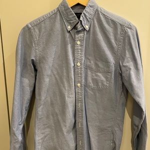 J.Crew Blue Oxford Buttondown, XS